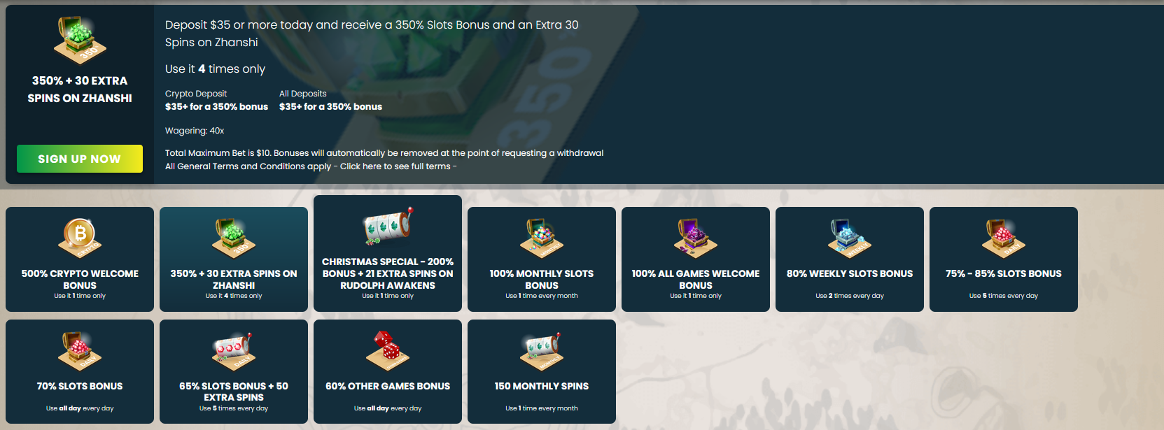 Slots Ninja Casino | Up to 350% Bonus | SlotsNinja